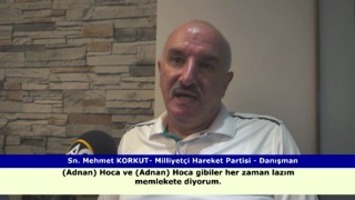 Muhsin Yazıcıoğlu şehidimizin yakın arkadaşı Mehmet Korkut Adnan Oktar hakkında ne dedi?