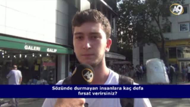 Sözünde durmayan insanlara kaç defa fırsat verirsiniz? (İzleyici Sorusu)