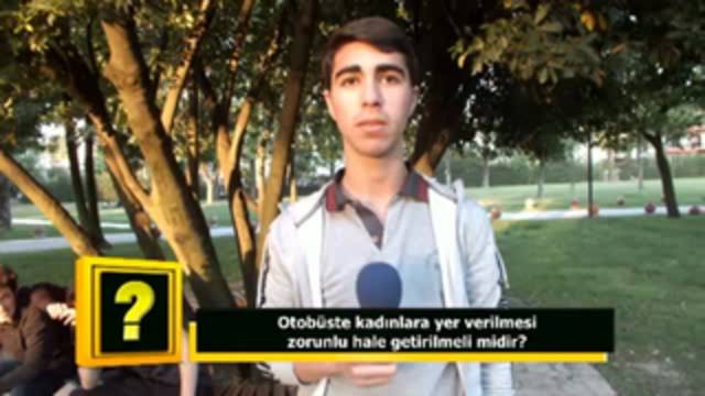 Otobüste kadınlara yer verilmesi zorunlu hale getirilmeli midir?