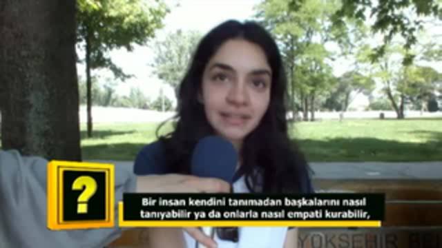 Bir insan kendini tanımadan diğer insanları nasıl tanıyabilir ve anlayabilir?