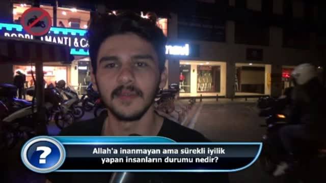 Allah’a inanmayan ama sürekli iyilik yapan insanların durumu nedir?