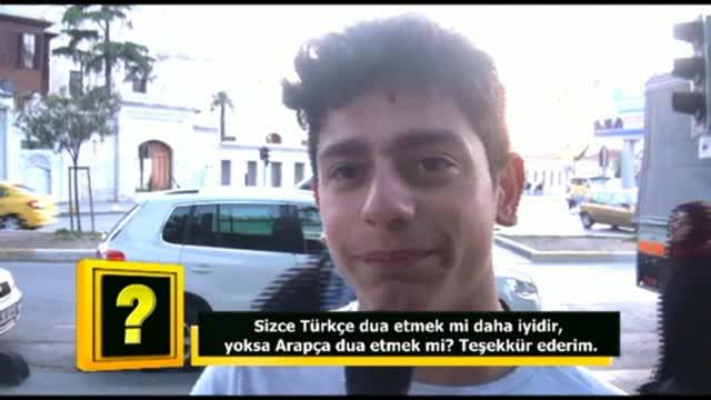 Sizce Türkçe dua etmek mi daha iyidir, yoksa Arapça dua etmek mi?