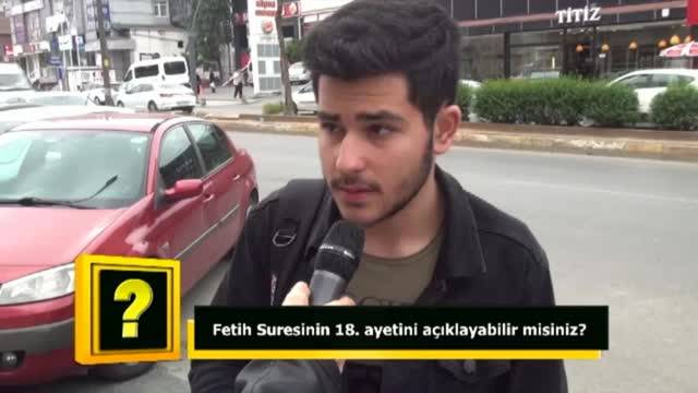 Fetih Suresinin 18. ayetini açıklayabilir misiniz?