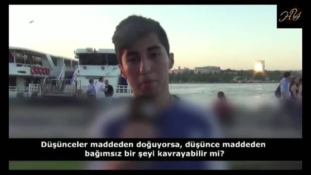 İzleyici sorusu: Düşünceler maddeden doğuyorsa, düşünce maddeden bağımsız bir şeyi kavrayabilir mi?