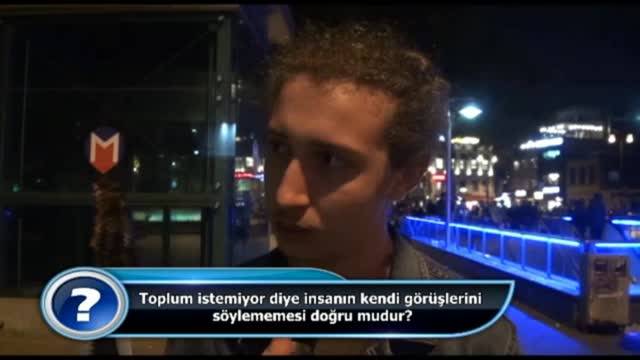 Toplum istemiyor diye insanın kendi görüşlerini söylememesi doğru mudur?