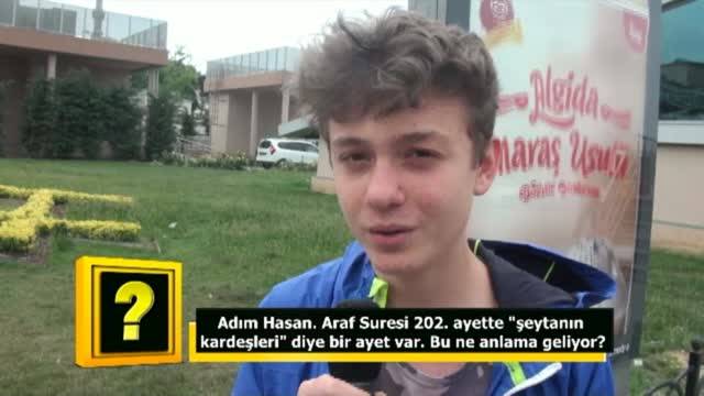 Araf Suresi 202. Ayette geçen ‘’Şeytanın kardeşleri’’ ne anlama geliyor?