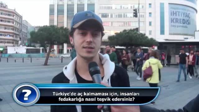 Türkiye’de aç kalmaması için insanları fedakarlığa nasıl teşvik edebiliriz?