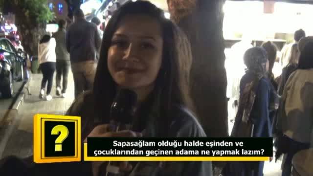 Sapasağlam olduğu halde eşi ve çocuklarından geçinen adama ne yapmak lazım?