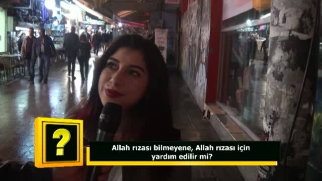 Allah rızası bilmeyene Allah rızası için yardım edilir mi?