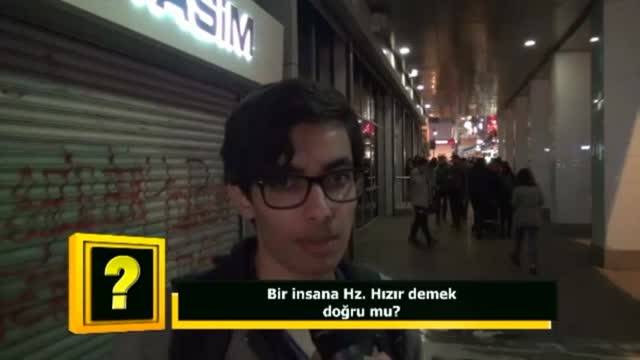 Bir insana Hz. Hızır demek doğru mudur?