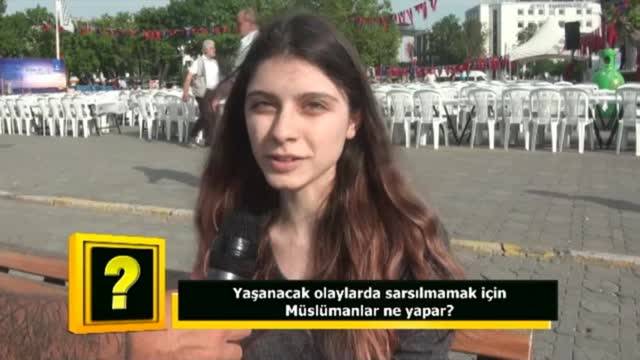 Müslümanlar yaşanan olaylarda sarsılmamak için ne yaparlar?