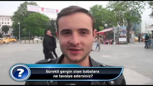 Sürekli gergin olan babalara ne tavsiye edersiniz?