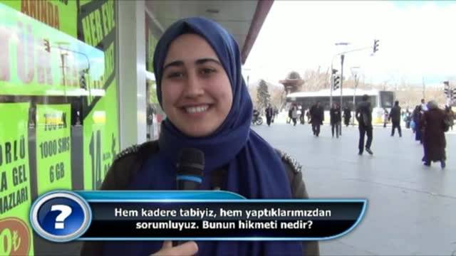 Hem kadere tabiyiz, hem yaptıklarımızdan sorumluyuz. Bunun hikmeti nedir?