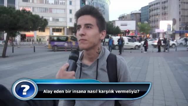 Alay eden bir insana nasıl karşılık vermeliyiz?