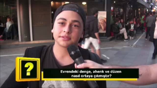 Evrendeki denge, ahenk ve düzen nasıl ortaya çıkmıştır?