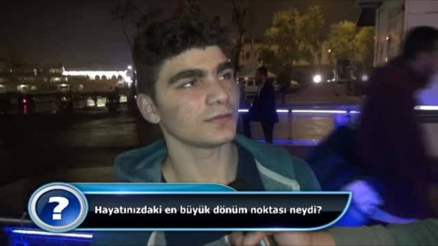 Hayatınızdaki en büyük dönüm noktası neydi?