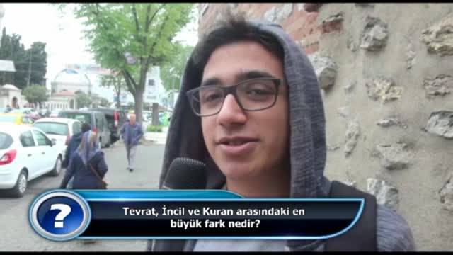 Tevrat, İncil ve Kuran arasındaki en büyük fark nedir?