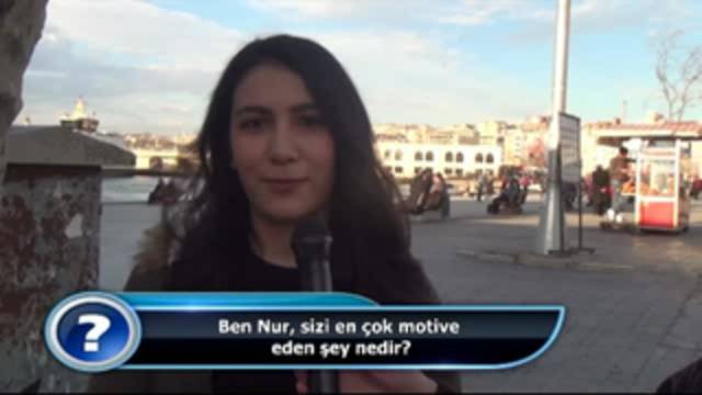 Sizi en çok motive eden şey nedir?