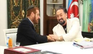 Sn. Adnan Oktar'ın Haham Menachem Froman ile görüşmesi– 10 Kasım 2009