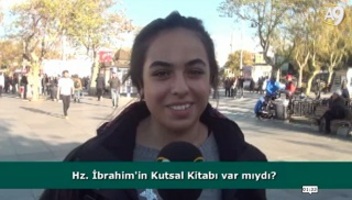 Hz. İbrahim’in Kutsal Kitabı var mıydı? (İzleyici sorusu)