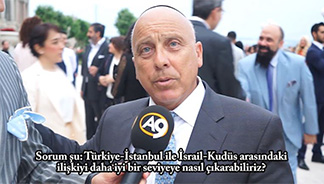 Haham Jeffrey Seidel: Türkiye İstanbul, İsrail Kudüs Arasındaki İlişkileri Nasıl Daha iyi Bir Seviyeye Getirebiliriz?