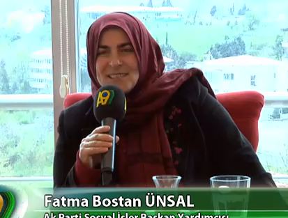 Ak Parti Sosyal İşleri Başkanı Yardımcısı Fatma Bostan Ünsal