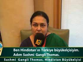 Hindistan Büyükçelçisi Sushmi Gangli Thomas