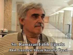 Akit Gazetesi Yayın Kurulu Üyesi, Ramazan Fatih Uğurlu