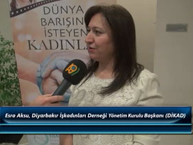 Esra Aksu, Diyarbakır İşkadınları Derneği Yönetim Kurulu Başkanı (DİKAD)