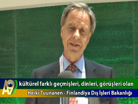 What did Heikki Tuunanen, Foreign Ministry of Finland say for A9 and Turkish Islamic Union?