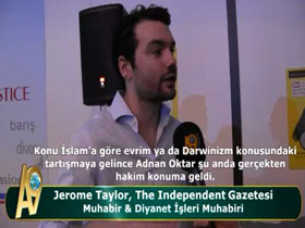 Jerome Taylor, The Independent Gazetesi  Muhabir & Diyanet İşleri Muhabiri