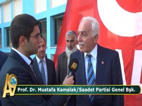 Prof. Dr. Mustafa Kamalak / Saadet Partisi Genel Bşk.