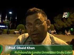 Richmond'da Londra Üniversitesi Grubu Lideri, Prof. Obaid Khan