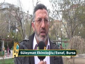 Süleyman Ekincioğlu, Esnaf / Bursa