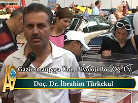 Gaziosmanpaşa Üni. Biyoloji Böl. Öğ. Üy. Doç. Dr. İbrahim Türkekul