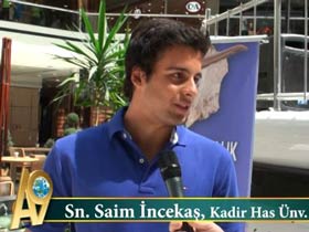 Kadir Has Üniversitesi Hukuk Öğrencisi, Saim İncekaş