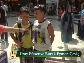 Uzay Efeser ve Burak Eymen Çeviç