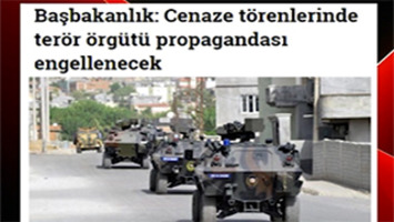 Terör örgütü propagandası engellenecek