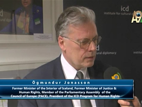 Ogmundur Jonasson, İzlanda eski İçişleri Bakanı, Avrupa Konseyi Parlamento Üyesi