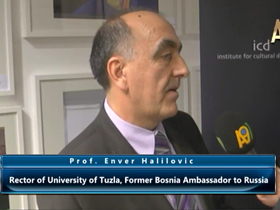 Prof. Enver Halilovic, Rector of University of Tuzla, Former Bosnia Ambassador to Russia 