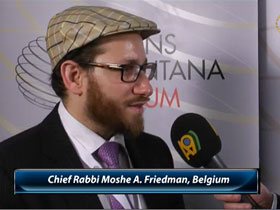 Baş Haham Moshe A. Friedman, Antwerpen, Belçika