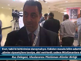 Rus Delegesi, Uluslararası Müslüman Alimler Birliği