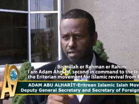 Adam Abu Alharit, Eritrean Islamic Islah Movement Deputy General Secretary and Secretary of Foreign Relations