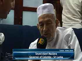 Seyed Alavi Mowlana - Governor of Colombo - Sri Lanka 