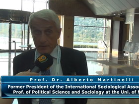 Prof. Dr. Alberto Martinelli, Former President of the International Sociological Association and Professor of Political Science and Sociology at the University of Milan