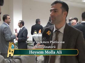 Heysem Molla Ali, Suriye Türkmen Platformu Koondinatörü
