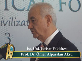 Prof. Dr. Ömer Alparslan Aksu - İst. Üni. İktisat Fakültesi