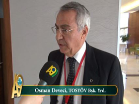 Osman Deveci, TOSYÖV Bşk. Yrd.